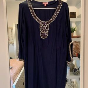 Beaded Lilly Pulitzer above knee dress